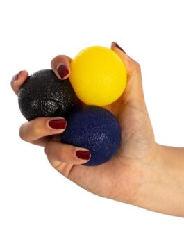 Set Tres Bolas De Ejercicio Para Mano