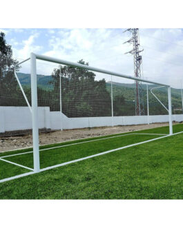 Juego Porterías Aluminio Fútbol 11 120×100 Mm Fijas