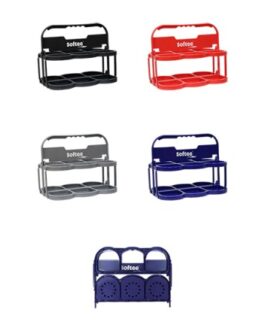 Portabotellas Plegable Deluxe Para 6 Botellas