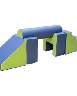 Set Figuras Nº5 (Escalera, 2 Asientos, Cilindro Y Rampa)