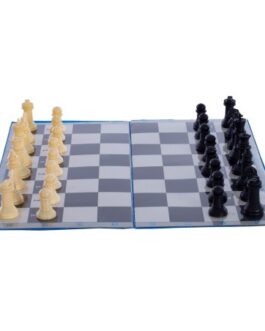 Tablero Ajedrez 33 Cm Plegable -Incluye Fichas Sencillas-
