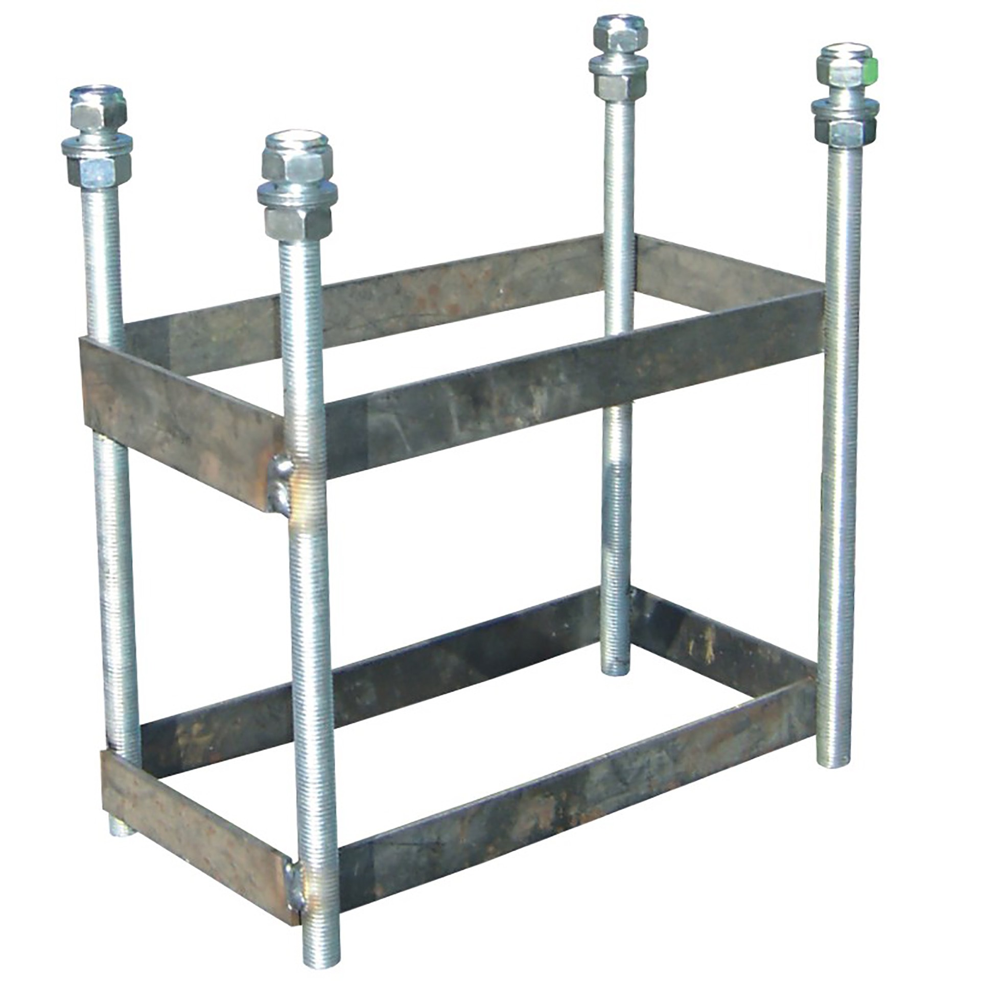Juego Canastas Antivandálicas Baloncesto New Tubo 114 Mm Galvanizadas -Incluye Aros, Redes Y Tableros- - Imagen 3