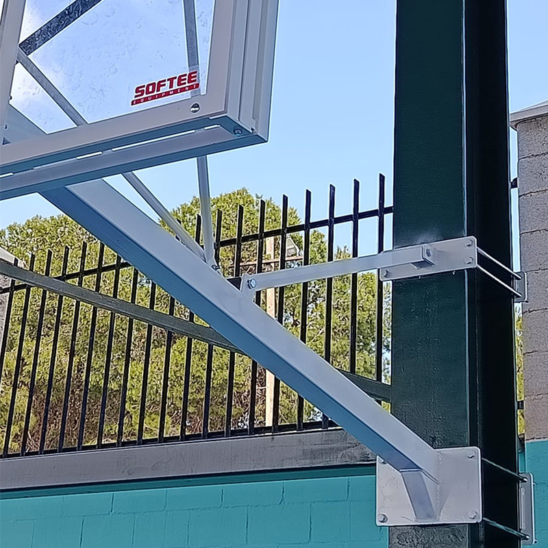Juego De 2 Canastas De Basket Deluxe Fija A Viga Vuelo Especial