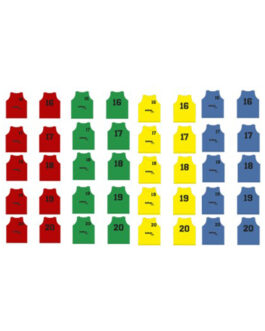 Set 5 Petos Softee Numerados Del 16 Al 20